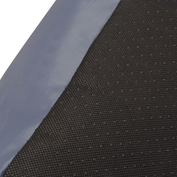 vidaXL Hundebett, mit gepolstertem Kissen, Polyester, Grau, L, 19 x 75 x 58 cm Bild 2