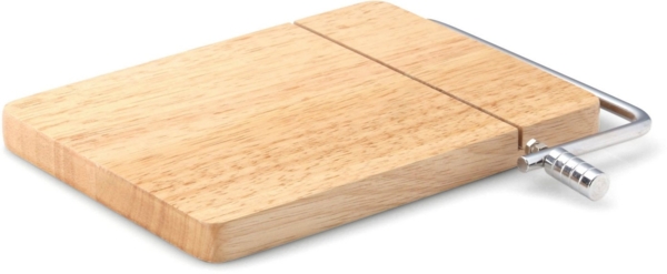 Continenta Schneidebrett, Holzwerkstoff, (1-St), mit Käseschneider, Gummibaum