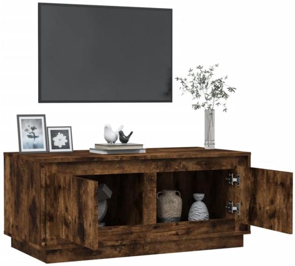 vidaXL Couchtisch Räuchereiche 102x50x44 cm Holzwerkstoff 819881 Bild 8