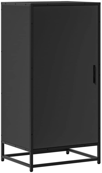 vidaXL Schuhregal Schwarz 48x38x97,5 cm Holzwerkstoff 849199