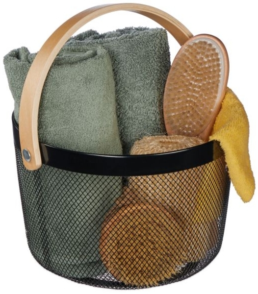 Runder Drahtkorb mit Henkel 10045990_46