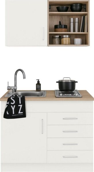 KOCHSTATION Pantryküche KS-Mali, Breite 100 cm, wahlweise mit E-Geräten Bild 5