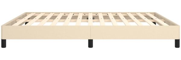 Bettgestell Creme 160x200 cm Stoff [346733] Bild 6