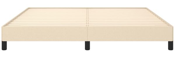 Bettgestell Creme 160x200 cm Stoff [346733] Bild 5