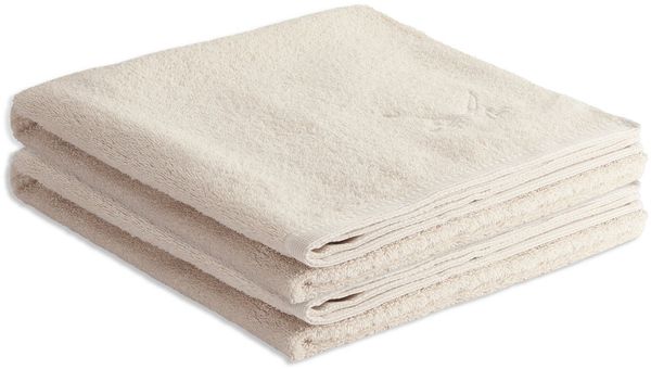 Sansibar Sylt Duschtücher Sansibar Sylt 2er Duschtuch Set Frottier-Serie „Classic“, 2-tlg, hochwertige Säbel Stickerei, pflegeleicht, hautfreundlich
