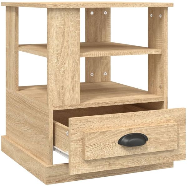 vidaXL Beistelltisch Sonoma-Eiche 50x50x60 cm Holzwerkstoff 816411 Bild 8