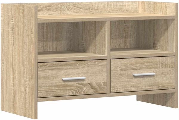 vidaXL TV-Schränk 71,5 x 33 x 47 cm Sonoma-Eiche Holzwerkstoff 8011149