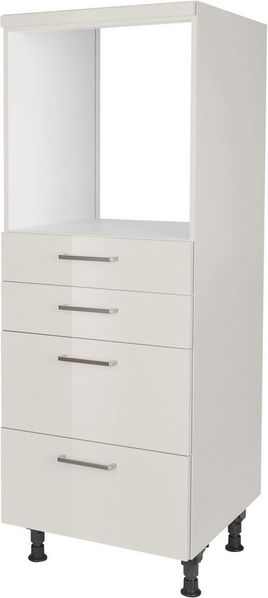 nobilia® Herdumbauschrank "Flash", mit Schubkästen und Auszügen, vormontiert, Breite/Höhe: 60/167,8 cm