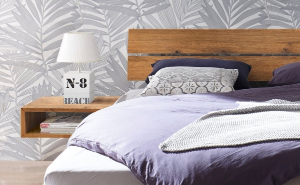 Hasena Trento Prato Massivholzbett 120x200 Wildeiche natur, geölt 25