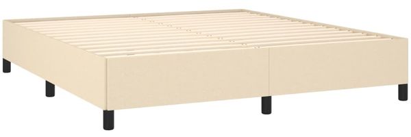 Bettgestell Creme 180×200 cm Stoff [347087] Bild 4