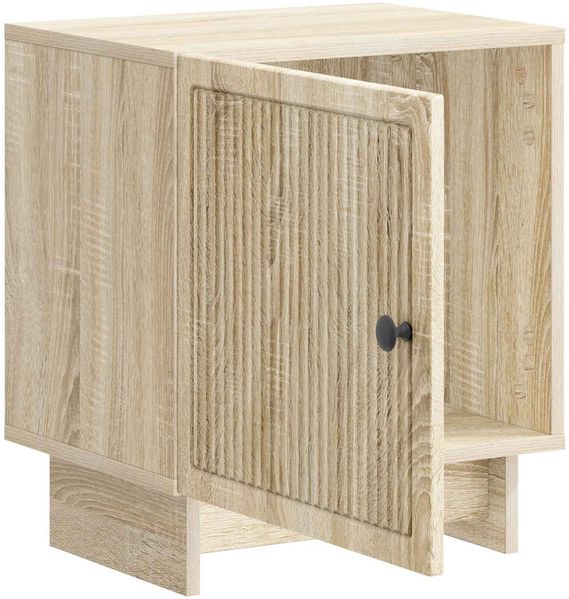vidaXL Nachttisch Sonoma-Eiche 43 x 34,5 x 50 cm Holzwerkstoff 893879 Bild 3