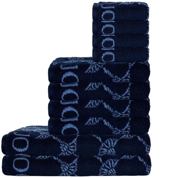 JOOP! Handtuch Handtuch Set, 10-tlg. - Cornflower, 2x Duschtuch, Frottier (10-St)