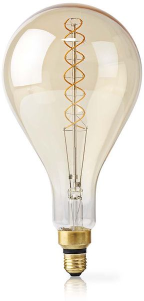 LED-Filament-Lampe E27 | A160 | 5 W | 280 lm | 2000 K | Dimmbar | Warmweiss | Retro Style | 1 Stück