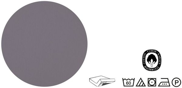 Castell Jersey-Stretch-Spannbetttuch 0077113, silbergrau, 1x 90x190 cm - 100x200 cm Bild 3