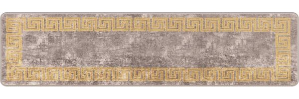 vidaXL Teppichläufer MARSA Grau 50 x 200 cm Polyester und PVC 42023346 Bild 2