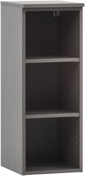 Regal >Kaprun< (B/H/T: 30x79x35 cm) in graphit - 30x79x35cm (BxHxT)