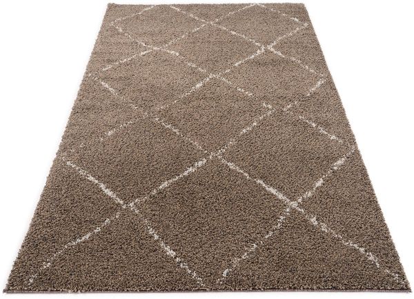 OCI DIE TEPPICHMARKE Hochflor-Teppich Stockholm, rechteckig, Höhe: 30 mm, Langflor, Shaggy, Wohnzimmer