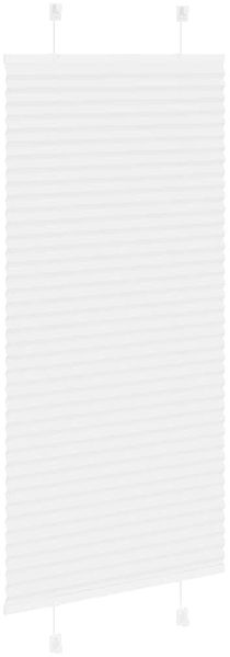 vidaXL Plissee Weiß 60x100 cm Stoffbreite 59,4 cm Polyester 4015475 Bild 4