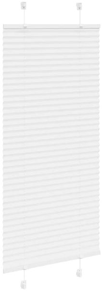 vidaXL Plissee Weiß 60x100 cm Stoffbreite 59,4 cm Polyester 4015475 Bild 3