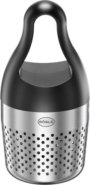 RÖSLE Aroma Ei, Hochwertiges Sieb mit Griff zum Mitkochen von Kräutern und Gewürzen, Tee-Ei, Aromaentfaltung, spülmaschinengeeignet