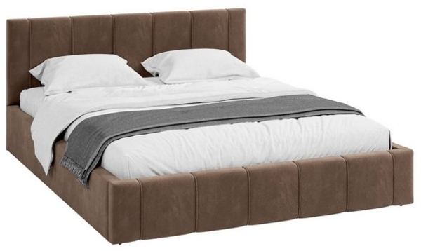 FDM Polsterbett FLORIDA Bettgestell 90x200, 120x200, 140x200, 160x200, 180x200cm (Polsterbett modern mit Bettkasten MADE IN EU - mit hochwertigem Velours Bezug, verfügbar 90x200 120x200 140x200 160x200 180x200cm, Bettrahmen, Bett, mit großen gepolstert... Bild 4