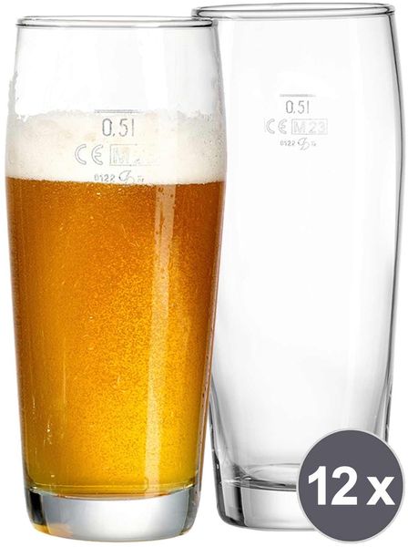 Ritzenhoff & Breker Willi Bierglas 0,5 Liter 12er Set