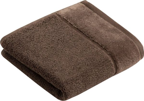 Vossen Gästehandtücher Pure, Frottier (3-St), im Set, Baumwolle & VEGAN, mit eleganter Veloursbordüre