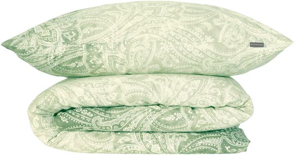 Schiesser Bettwäscheset Claire - Renforcé - 2-teilig - 155 x 220 cm - Grün