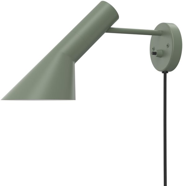 AJ Wandleuchte mit Kabel pale petroleum