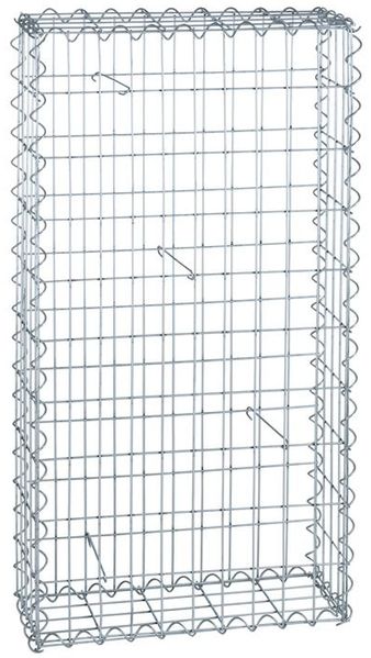 Gabione Steingabione Steinkorb 100x50x20 cm Drahtkorb Mauer 5x10 Drahtzaun Zaun