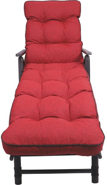 TexDeko Liegenauflage Ecolen Premium 190x60x8cm, Antirutsch-Boden, Polster für Gartenliege, UV-beständig, Wasserabweisend