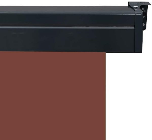 vidaXL Balkon-Seitenmarkise 85x250 cm Braun 48411 Bild 7