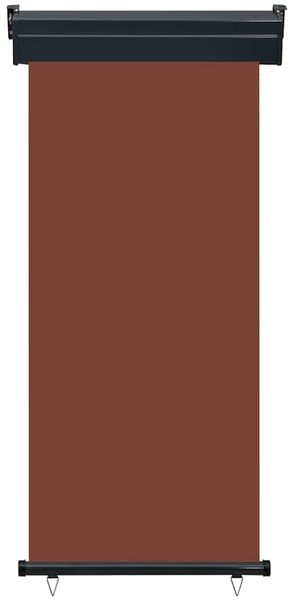 vidaXL Balkon-Seitenmarkise 85x250 cm Braun 48411 Bild 2
