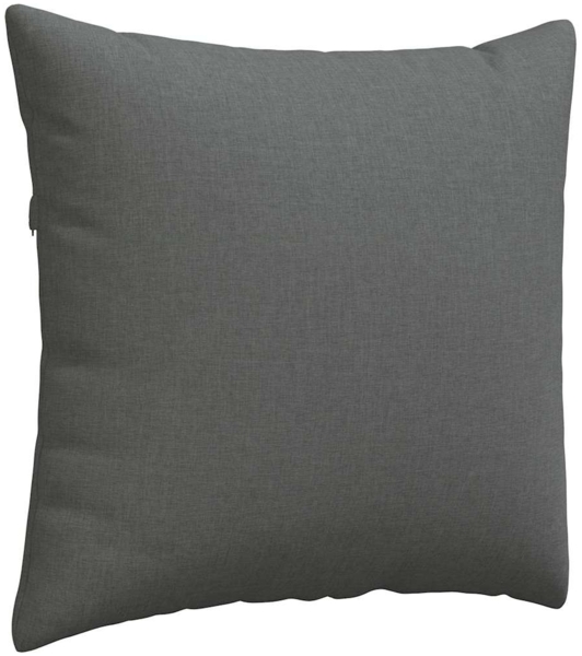 vidaXL Sofakissen 2 Stück Dunkelgrau 45 x 45 cm Stoff 42013912 Bild 4