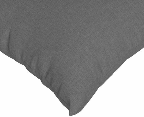 vidaXL Sofakissen 2 Stück Dunkelgrau 45 x 45 cm Stoff 42013912 Bild 6