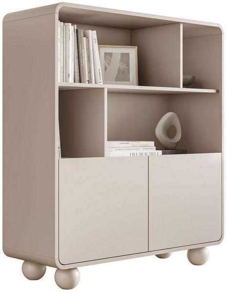 Lookway Regal OLIVIO RG108 mit zwei Türen in Kaschmir