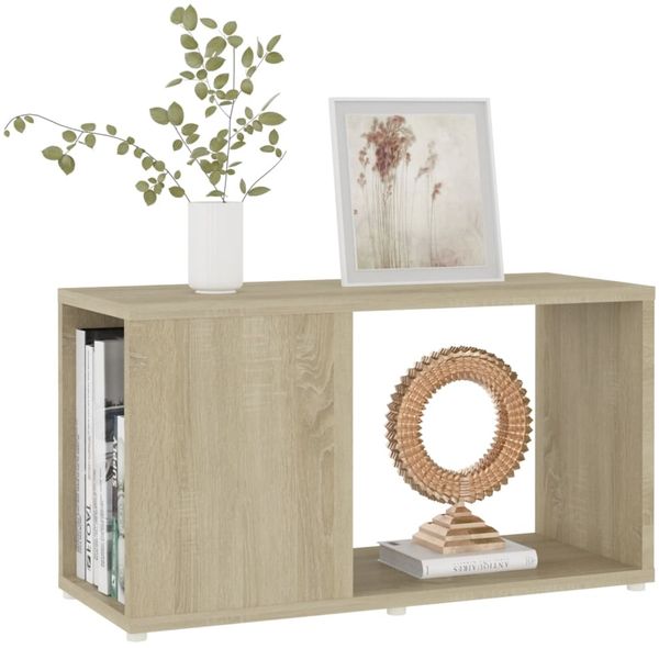 vidaXL TV-Schrank, Holzwerkstoff, 60 x 24 x 32 cm, Sonoma Bild 4