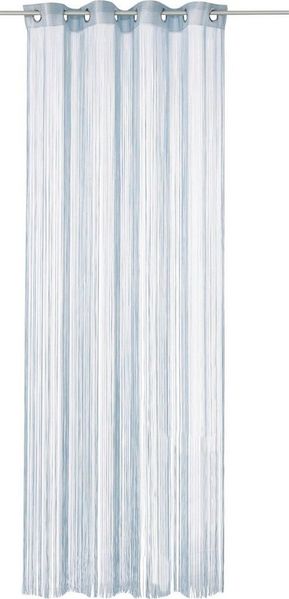 Weckbrodt Fadenvorhang Leon (1 St), Ösen, transparent, Fadengardine, Insektenschutz, transparent, kürzbar, Store
