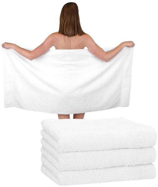 Betz Duschtücher 4 Stück Duschtücher 70x140 cm PREMIUM, 100% Baumwolle (Set, 4-St), Duschhandtuch Badetuch Strandtuch Handtuch