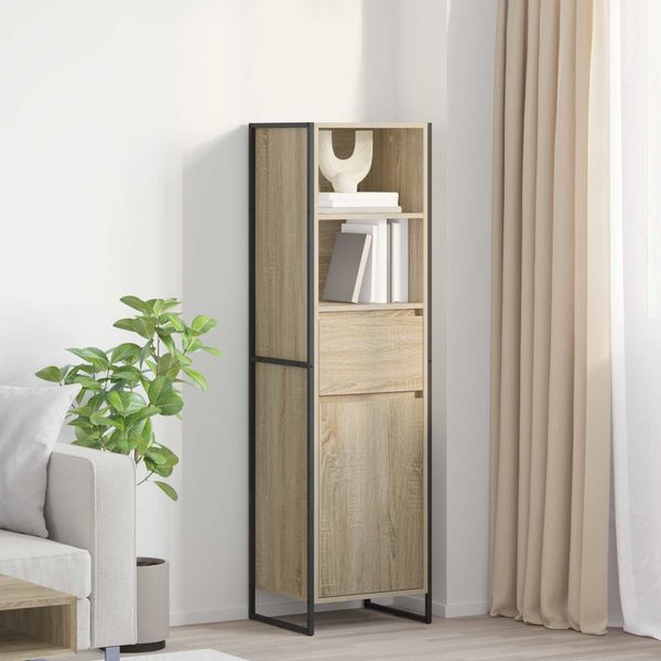 vidaXL Bücherregal Sonoma 43 x 36 x 150,5 cm Holzwerkstoff 886625