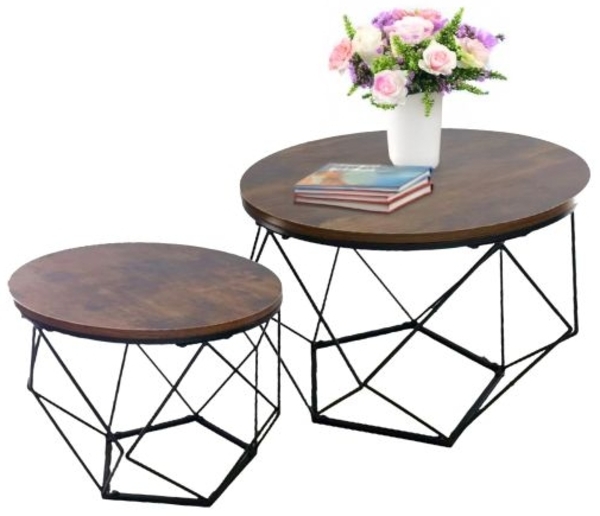 Couchtisch 2er Set Industrial-Design 10052120_8208