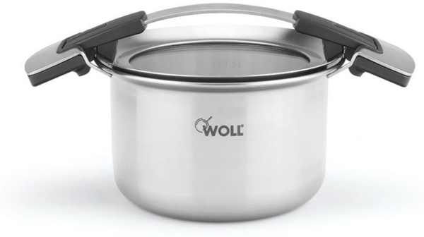 WOLL Kochtopf WOLL CONCEPT Pro - Edelstahltopf, 20cm Ø 11,5cm h, 3,5l inkl. Deckel