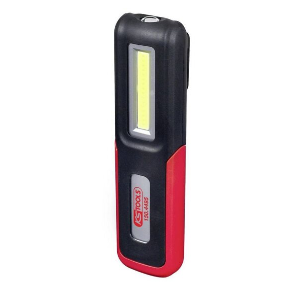 KS Tools Arbeitsleuchte Mobile Werkstatt-Handlampe, knickbar, 3 Watt COB LED 150.4495