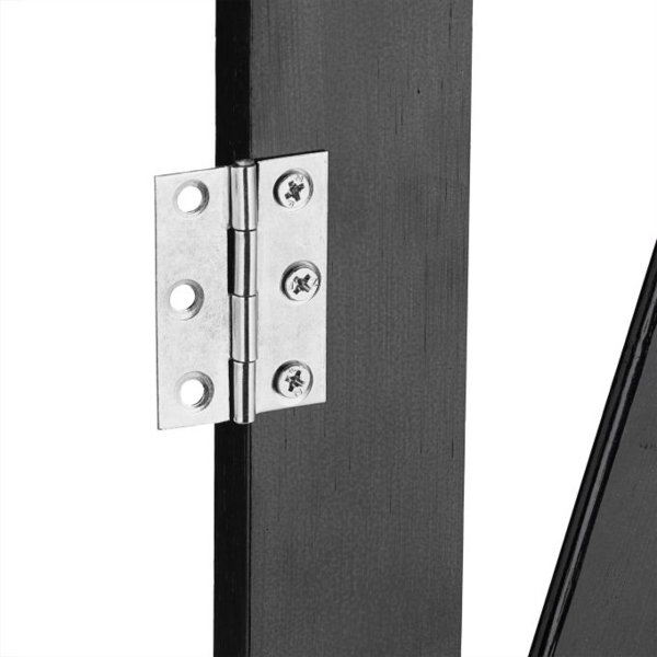 Ausziehbares Hundeabsperrgitter schwarz Bild 8