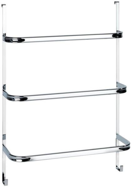 WENKO IRPINIA Handtuchhalter, Chrom glänzend, für Tür