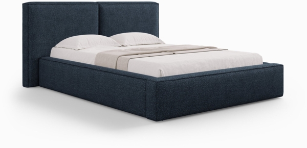 Micadoni Bett Jodie Boucle Baloo Dunkelblau 140x200