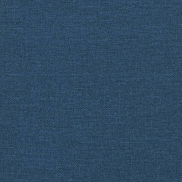 vidaXL Bett mit Matratze "Dover" Blau 140x200 cm Stoff 3208410 Bild 8