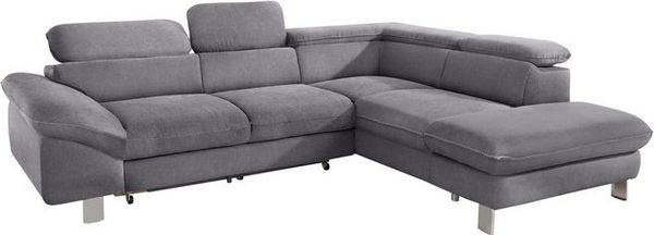 COTTA Ecksofa Driver L-Form, mit Kopfteilverstellung, wahlweise mit Bettfunktion & Bettkasten Bild 4