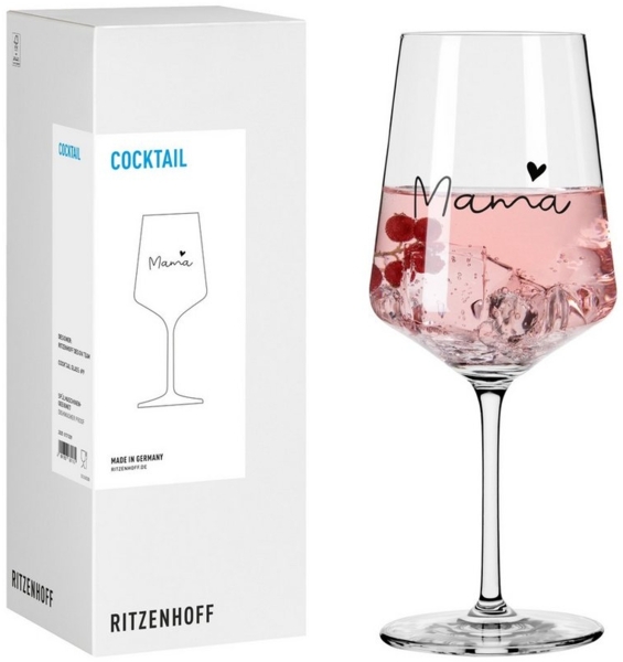 Ritzenhoff Aperitifglas Sprüche, Kristallglas