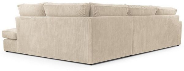 Beautysofa Ecksofa mit dekorativen Kissen PARMA, im modernes Design, klassische Polsterecke inklusive Wellenfedern Bild 3